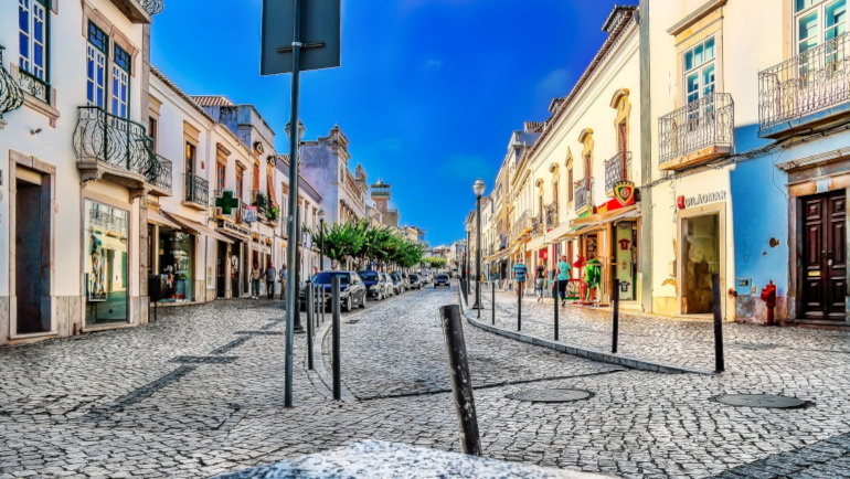 Mete più calde in inverno: Tavira, Portogallo